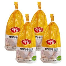 IFF 삼계탕용 통닭 530g 4봉 냉동