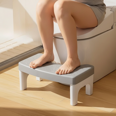 모노봄 변기 발받침대 화장실 발받침, 그레이, 1개