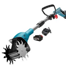 KOMORI電動鬆土機伸縮款，雙刀片設計，無線充電，長度可調，輕巧易用, 1套