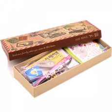 TBZ 지함상자 문구세트 X4개 어린이집 유치원 단체 대량주문 행사 판촉물 _TCSh-A001, 단품