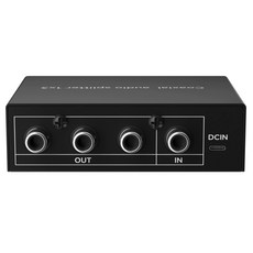 同軸音訊分配器 1進3出 DC供電, 1個, 50-516-02