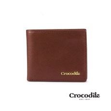 Crocodile Naturale系列 義大利植鞣皮男士短夾