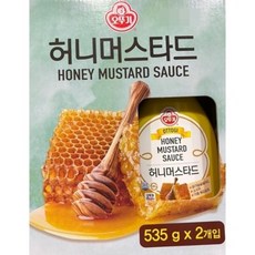오뚜기 허니머스타드, 535g, 2개