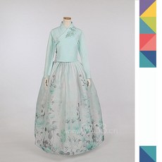 어른한복 퓨전한복 여자생활한복 저고리 한복치마