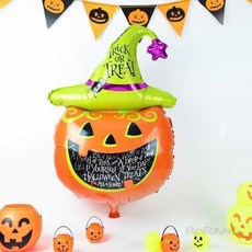 로랑마켓 할로윈 호박 호일풍선 예쁜풍선 핼러윈풍선 풍선장식