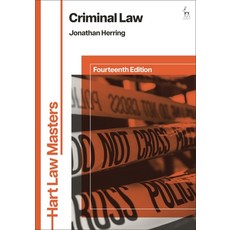 (영문도서) Criminal Law Hardcover, Hart Publishing, English, 9781350510128