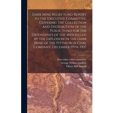 (영문도서) Darr Mine Relief Fund Report to the Executive Committee Covering the Collection and Distribu... Hardcover, Legare Street Press, English, 9781013838231