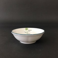 東昇瓷器 幸運草兩用筷架, 1個, 3.3吋醬油碟直徑11cm高3.5cm