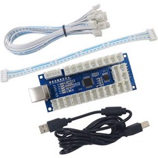 아케이드 USB 인코더 LED 제로 지연 아케이드 컨트롤러 PC PS3 안드로이드 아케이드 DIY 키트 LED 아케이드 LED 버튼, White