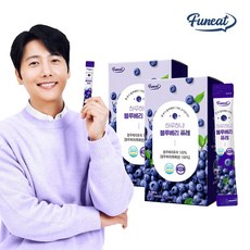 퍼니트 하루하나 블루베리 퓨레 100 14포 x 2박스 (총 28포), 280g, 14정