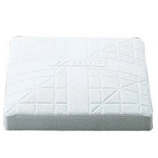 미즈노 야구 소프트볼용 싱글 홈베이스 홈플레이트 화이트 41600, 1개