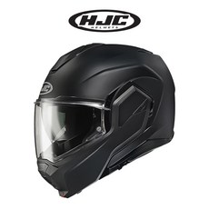 i100 오토바이 헬멧 멀티 모듈러 세미 플렛 블랙 시스템헬멧 180도 HJC, L