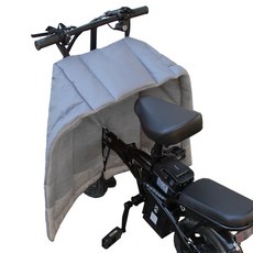 전기 스쿠터 자전거 무릎 담요 보리쌀 다리 따뜻한 커버 손잡이 겨울 덮개 오토바이 도톰한, 회색 분할 포크 - 심플