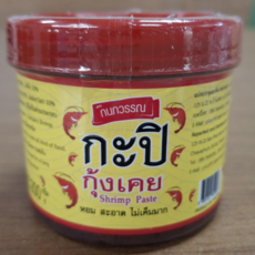 태국 남픽 까피 새우 젓갈 쏠티드 쉬림프 페이스트 가피 200g 1개