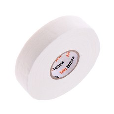STK 프 리 미 엄 하 키 스 틱 테 이 프 1 롤 1 "X 25 yds 방 수 및 접 착 제 화 이 트, 화이트, 천, 1개