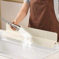 루킨룩 싱크대 물막이 처마형, 1개, 아이보리