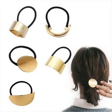 Susuda 金屬髮圈5件套