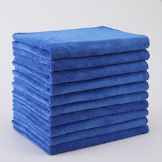 理髮店/美容院專用 加厚吸水毛巾 50條裝, 1個, 藍色,50條35X75中厚吸水柔軟