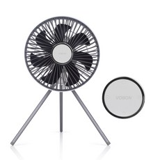 보본 캠핑 BLDC 저소음 무선 탁상용 리모컨 선풍기 써큘레이터 타프팬 10000mAh, VB-PF800W, 화이트