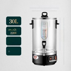 전기 약탕기 한약 기계 달임기 쌍화차 건강차 포트 10L 블랙, 30L 끓이는 통 미포함, 기본 모델명/품번