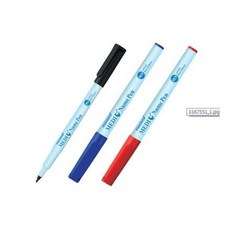 모나미 MEDI 메디 네임펜 12자루 MEDI 네임펜 적색 FINE, MEDI 네임펜 청색 FINE