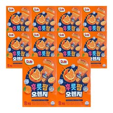 돌 후룻팝 오렌지, 62ml, 80개