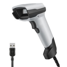 바코드 스캐너 JRHC 1D CCD 휴대용 USB 유선 리더 스캐너 매장 슈퍼마켓 창고 라이브러리용, 1D-Wired