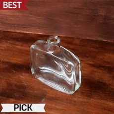 유리화분 화병 수반 14x4x14cm 크리스탈 꽃병 인테리어 픽앤코401