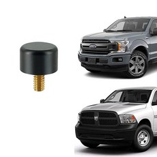 맞춤형 트럭 안테나 삭제 캡 키트 2009-2026 RAM 1500 및 포드 F150 랩터 트럭용 미니 베이스 커버 09-26 부품 액세서리 USA, 맞춤형 트럭 안테나 삭제 캡 키트 2009-2026 R