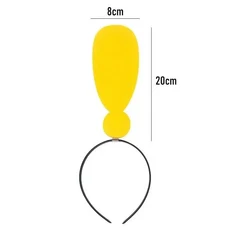 쿠쿠스토어 파티를위한 머리띠 우아한 화살표 느낌표 장식 여성을위한 설정 여자 탄성 헤어 후프 액세서리, 01 YL3