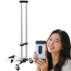 1kg 휴대용 초경량 쇼핑카트 miniBOXer 우리왔다, 1개, 까망이