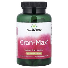 스완슨 크랜베리 Cran-Max 500mg 캡슐 120정, 1