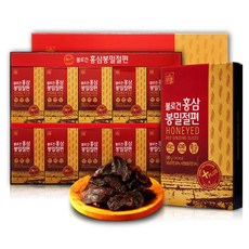 대동고려삼 불로건 홍삼봉밀절편 4년근 20g 10개 구정 설날 추석 명절 선물세트