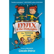 (영문도서) Max and the Midknights: The Tower of Time Hardcover, Crown Books for Young Readers, English, 9780593377895