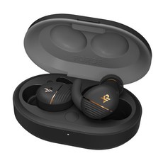 XROUND FORGE NC 真無線藍牙耳機 主動降噪 支援Qi無線充電 IP67防水, 黑金