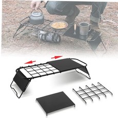 그리들거치대 캠핑 버너 거치대 오덕 테이블 냄비 그리들 받침대, 본상품