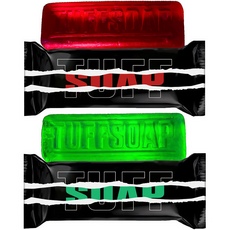 터프소프 퍼퓸 샤워바 올인원비누 UFC 챔피언 페레이라 남성비누 레드 그린 310g