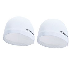 피닉스 PCN-01 스판수영모 Large 2개 세트, 1세트, 화이트