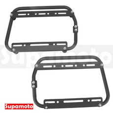 Supamoto 鋁合金側箱用支架 (通用型/檔車/馬鞍包/馬鞍袋/大羊/貨架/速可達/重型機車), 一套二邊