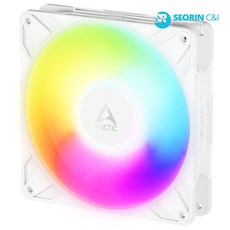 ARCTIC P14 Pro A-RGB 리버스 화이트 1팩, 1개