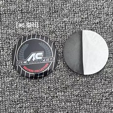 자동차 차량용 세트 액세서리 휠허브캡 자동차장식 허브캡 휠 BMW호환 휠캡 제품 센터 스티커, 15.AC 블랙화이트레드 56mm 4개