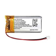 리튬폴리머802040 3.7V 650mAh TW [pw], 1개, 1개입