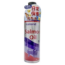 冰島伙伴 全守護頂級魚油250ml Omega3魚油 鱈魚油 鮭魚油 犬貓適用 寵物營養品, 1個, 250ml, 日常保養