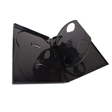 EXCH 六片DVD精裝優質軟盒/黑色 1箱(100PCS) DVD-06-100, 1個