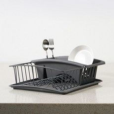 메탈텍스 [리퍼] 아쿠아넷 이탈리아 수입 식기건조대 그레이