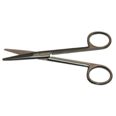 메이요 시저 수술가위 솔고바이오 직선형, 17cm, 1개