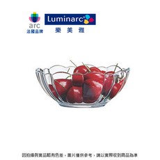 Luminarc 樂美雅 沙拉碗, 1個, 強化透明蓮花碗10cm, 透明