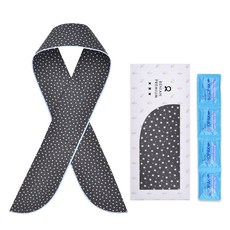 베니앙 쿨스카프 아이스팩 교체 장시간 사용/어린이 성인 애견 쿨스카프 사용가능