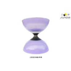 三鈴SUNDIA 紀念精彩一百小扯鈴 表演用扯鈴, 1個, 精彩-單培鈴,靛, 靛