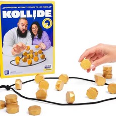 마그네틱 체스 게임 전략 보드 가족을위한 성인을위한 프로템 탁상 대화형 Kollide 돌이, A. Kollide  자기 매력 게임 자기 체스 게임